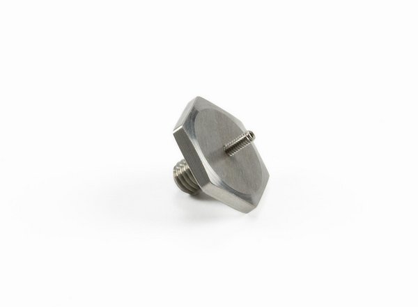 Gewindeadapter 1/4-28 - 2-56 (M) - Hex 3/4"