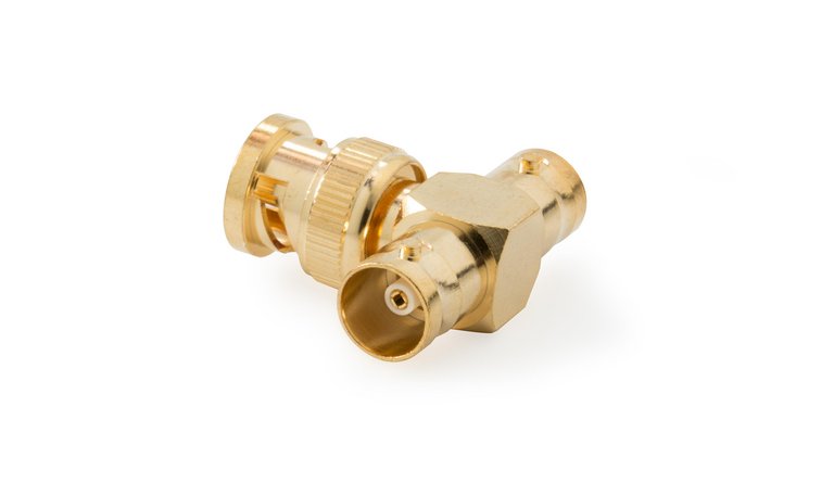 T-Connector (BNC male – BNC female - BNC female)
