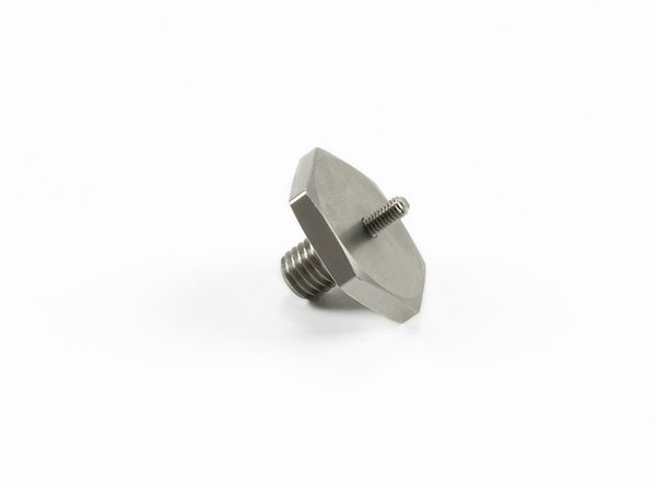 Mounting Adapter 1/4-28 - M2.5 (M) - Hex 3/4"