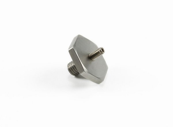 Gewindeadapter 1/4-28 - 5-40 (M) - Hex 3/4"