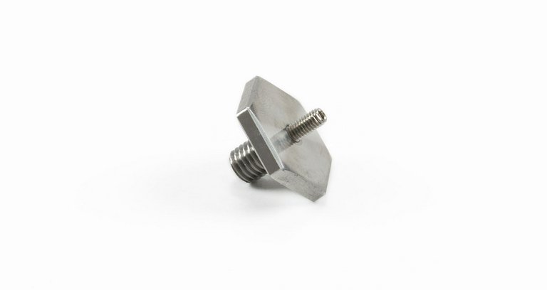 Gewindeadapter 1/4-28 - M3 (M) - Hex 3/4"
