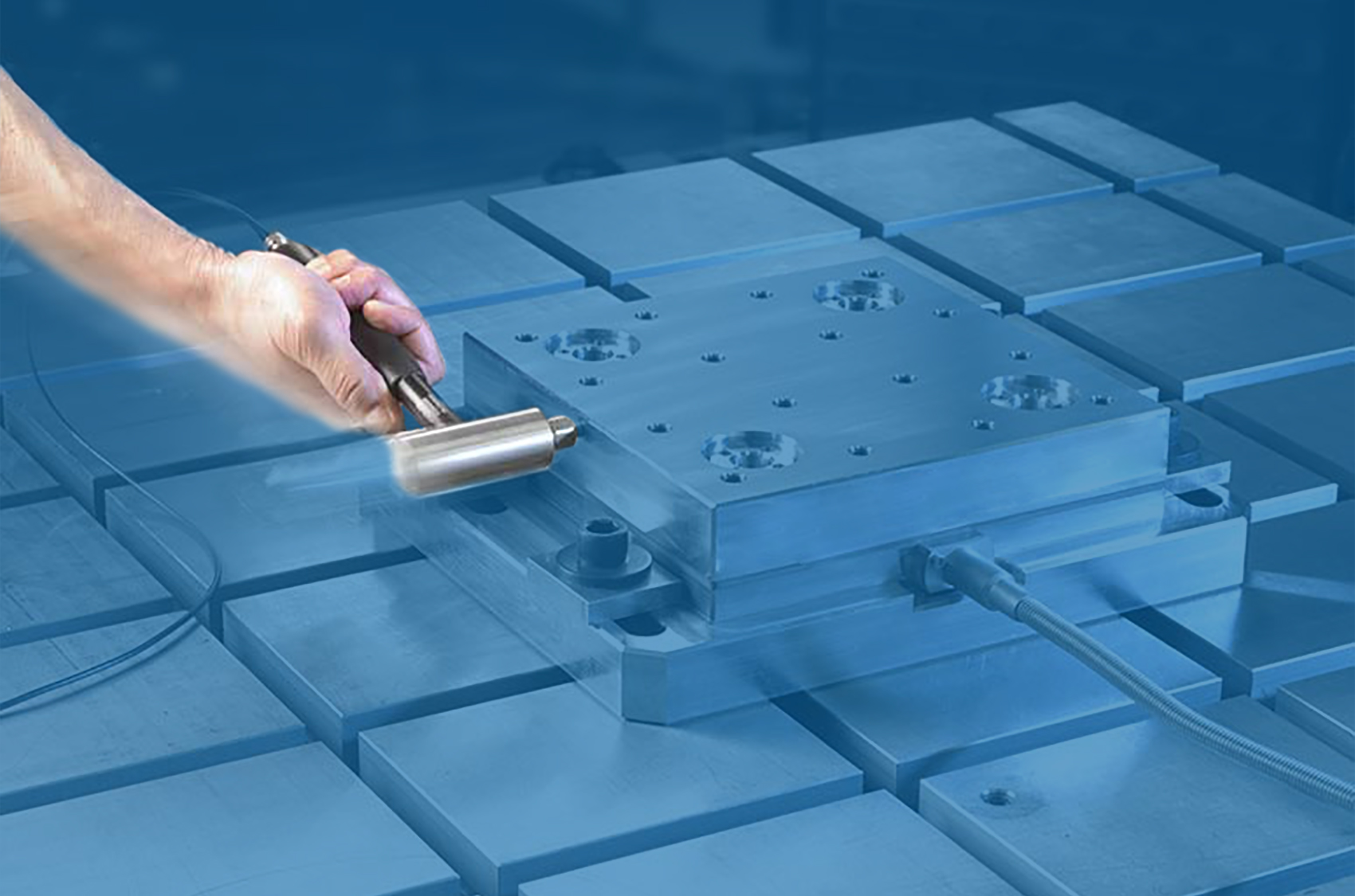 Calibration service dynamic force impuls modal hammer